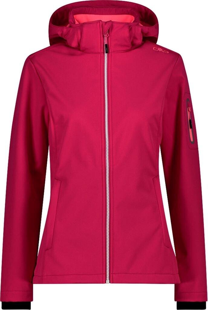 Куртка CMP Softshell Jacket Zip Hood Women (39A5006) Женская куртка Softshell с отстегивающимся капюшоном (39A5006) fuxia