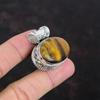 Tiger's Eye Pendant 925 Sterling Silver Pendant Handmade Gemstone Pendant Tiger's Eye Jewelry Vintage Pendant Gifts For Women Dainty Jewelry