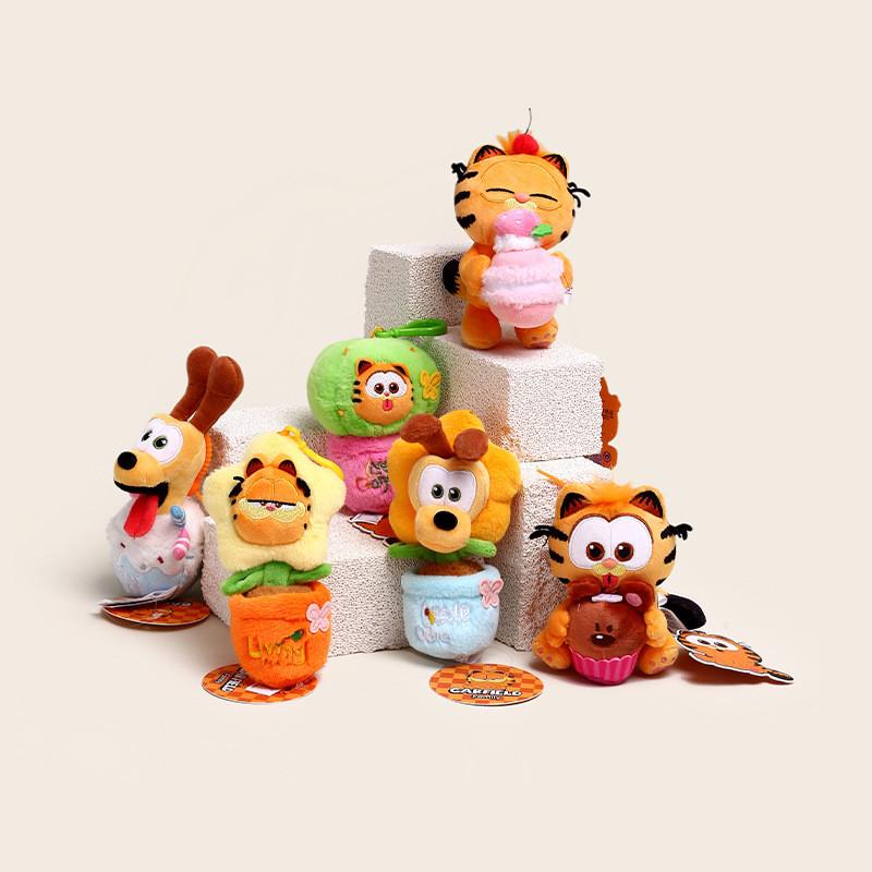 Odie Garfield Plush Dessert Keychain With Cute Design For Kids And Gift Teens