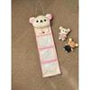 Lovely Rilakkuma Wall-mounted Storage Bag Large-capacity Dormitory Sundries Receiver Door Hanging Bag Home Storage Accessories