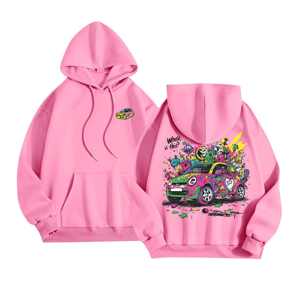 Women's Fashion Lightweight Long Sleeve Pullover With Pockets  Hoodie