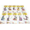 Korean Famous Tourist Attractions Rubber Keychains (Pack of 10)