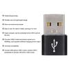 3PCS U Disk Adapter USB To TypeC Adapter USB C Female To USB Male Adapter  Mobile Phone Use