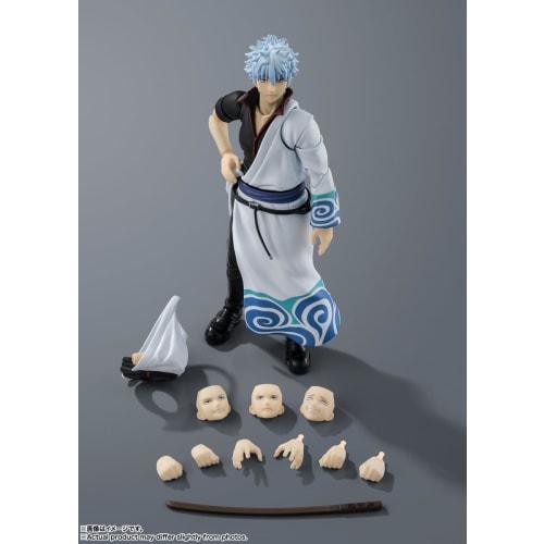 TAMASHII NATIONS S.H.Figuarts Gintama Sakata Gintoki, approximately 145mm, PVC & ABS painted action figure