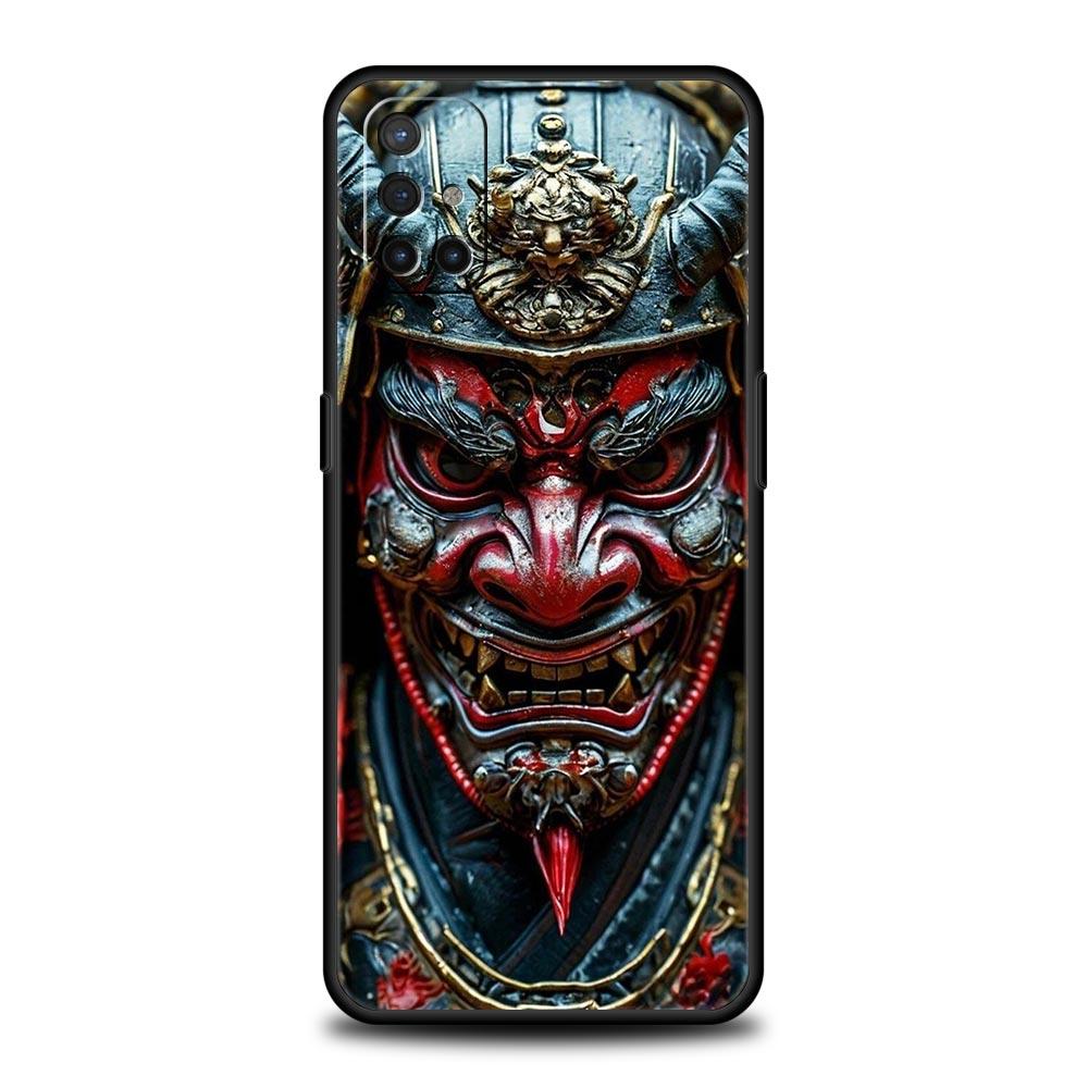 Phone Case For OnePlus 15 13 12 11 10 9 8 7T Pro 13T 13R 12R 10R 9RT 8T Nord 2T CE 2 3 5G Lite Cover Japan Ghost Face Samurai