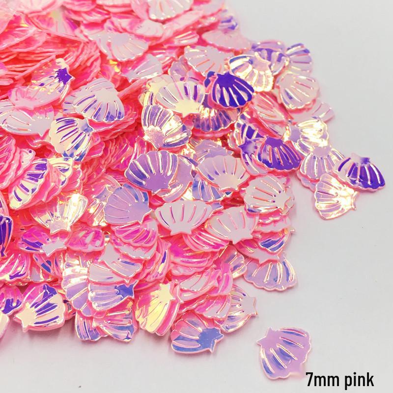 10g Gold Star & Flower Sequin Glitter Beads for DIY Crystal Mud & Nail Art
