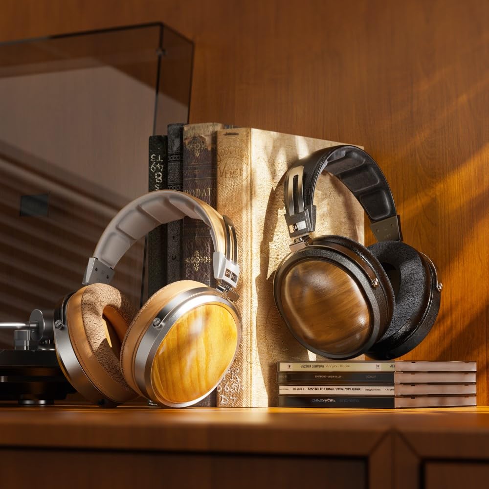 FIIO FT1 Beech from an Authorized Japanese Includes Serial Large Dynamic Driver FIO-FT1-C [Ships Retailer, Number] Headphones, Closed-back,