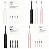 Portable Electric Toothbrush Set For Adults With Soft Bristles And Multimode Functionality