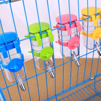 350/500ML Pet Water Dispenser Leak-proof Pet Hanging Drinking Bottle  For Cats Rabbits