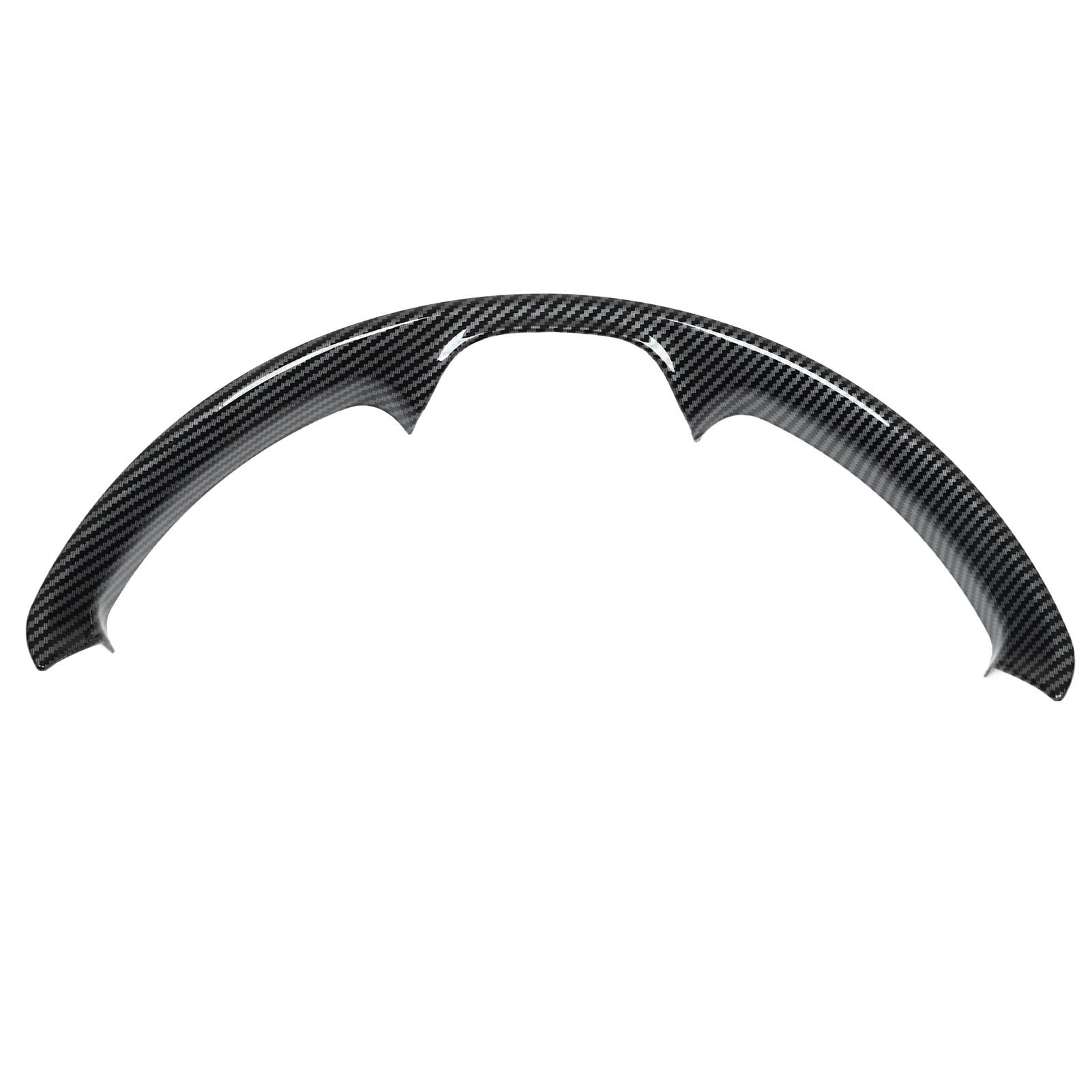 Neoglint Unisex Grain Steering Wheel Panel Cover Carbon Fiber Cool Replacement For Yaris Cross Yaris Sienta Aqua