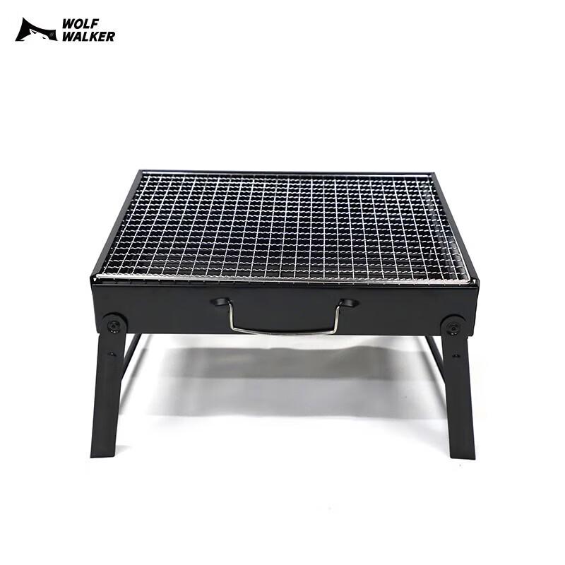 Wolf Walker Portable Charcoal BBQ Grill