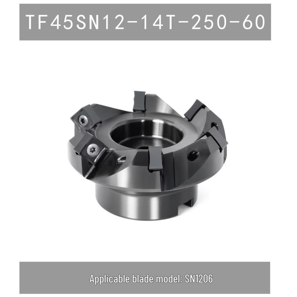 Face Mill Cutter Head: SNMU1206XTN, SNMX1205 AN, SNEU1206ZNEN (45°, 75°, 88°)