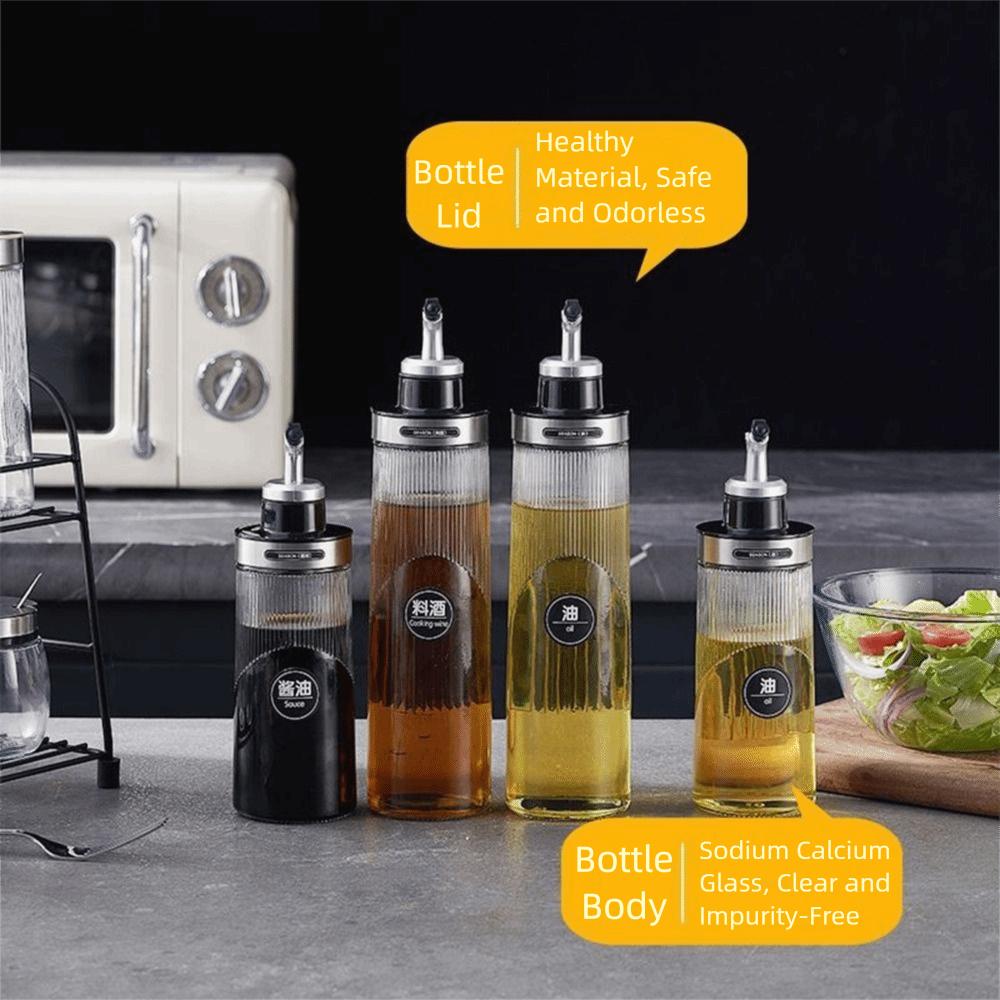 Leak Proof Cooking Oil Pot No-drip Pourers Olive Oil Dispenser Liquid Seasoning Bottle  Restaurant