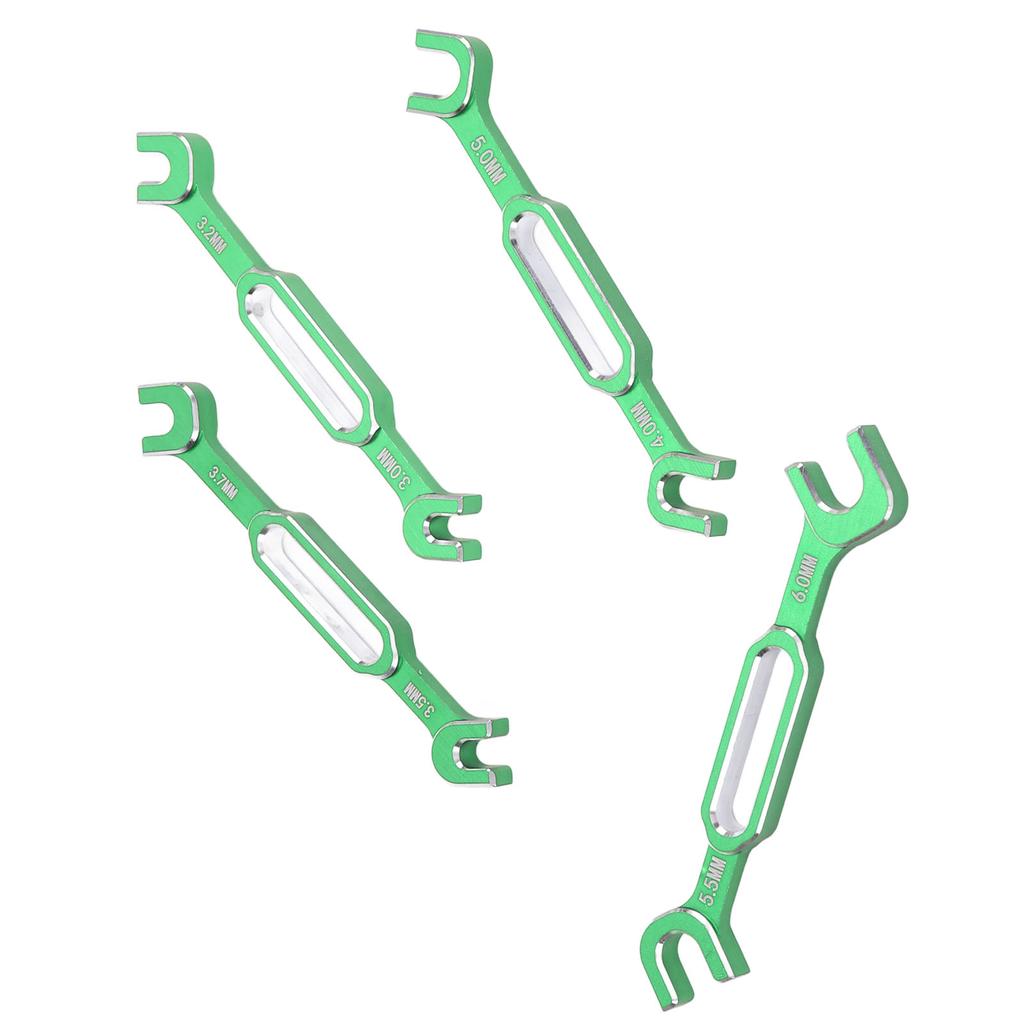 4PCS RC Turnbuckle Wrench 3.0 3.2 3.5 3.7 4.0 5.0 5.5 6.0mm Aluminum Alloy Turnbuckle Nut Ball
