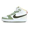 Nike Court Borough Synthetic Leather Comfortable Versatile Durable Mid-Top Kids Sneakers Kids Sneakers Green FV3649-171