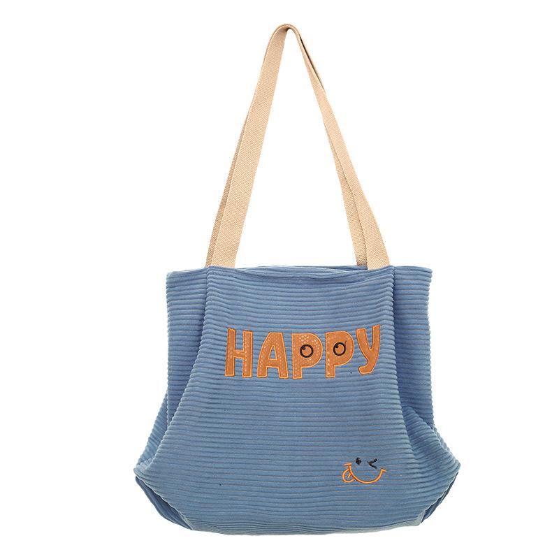 2025 New Women's Large-capacity Shoulder Tote Bag Cartoon Printing Simple High-end Trendy Handbag