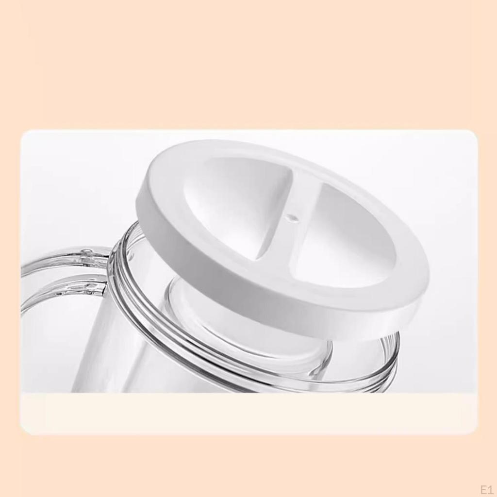 Cani de Bere pentru Congelator cu Perete Dublu Cadouri cu Mâner Pahare Congelate Acasă Suc