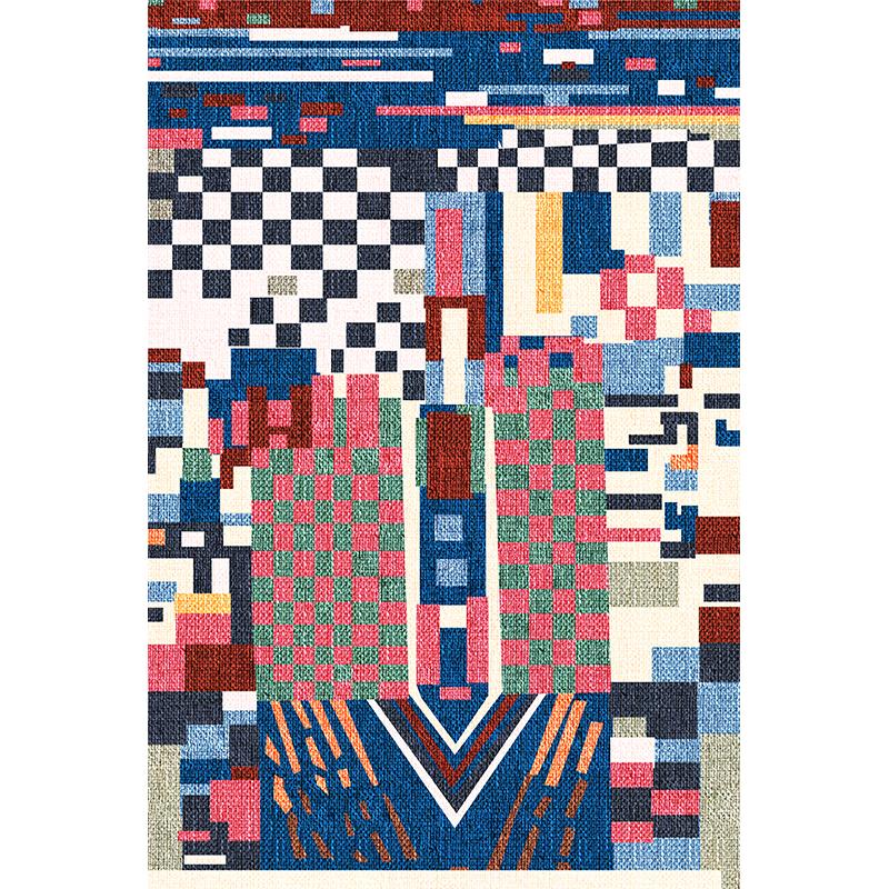 Ethnic Style Rugs for Bedroom Morocco Living Room Decoration Large Area Carpet Soft Fluffy Floor Mat Colorful Plush Bedside Rug