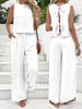 Women's Sleeveless Vest and Long Pants Set - 2026 Summer Fashion Arrival
