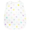 Un Doudou 6-layer Gauze Kaimaki Sleeper 35 X 50 Cm Zipper Type Ages 0 To 5 Scandinavian Dots 100% Cotton 2705-f