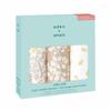 Aden Anais and Authentic Japanese Set of 3 Muslin for Prevents Night Baby Shower Good Prevents Moro SWADABASWS30009 + (Aden Anais) Product, Swaddles,