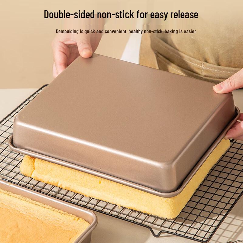 ZISIZ Carbon Steel Cake Roll Baking Pan