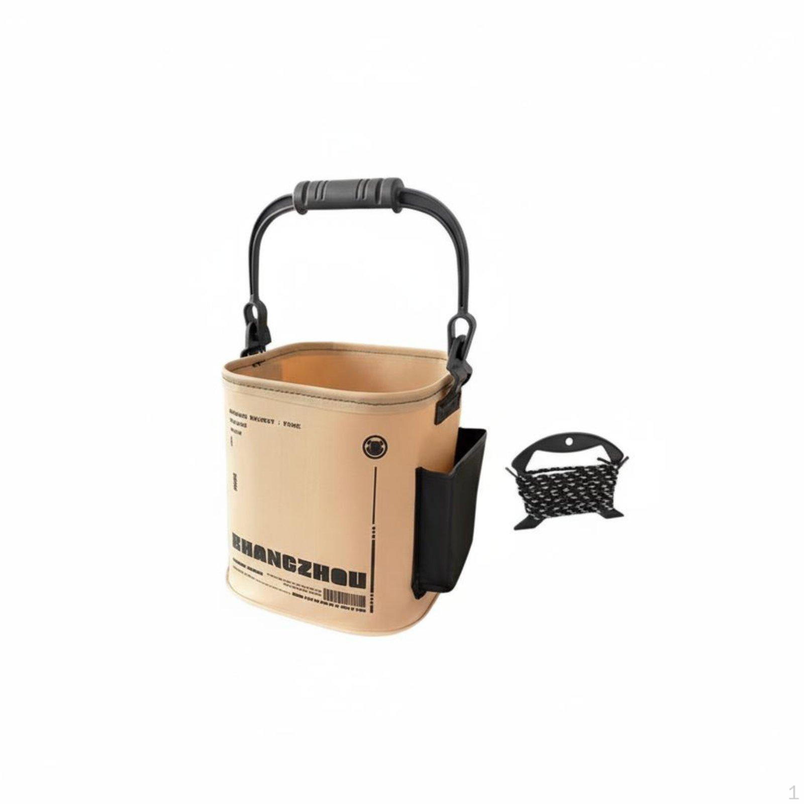 Foldable Fishing Bucket Design Portable EVA WearResistant Fish Keeper