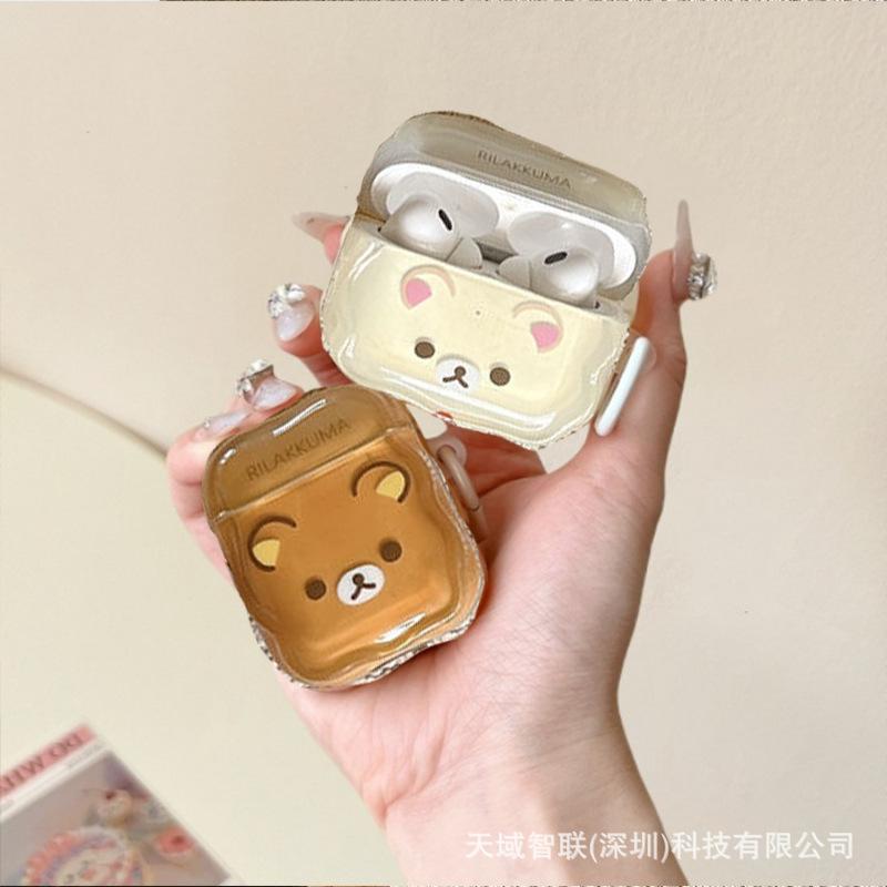 Creative cute easy bear AirPods1/1/1/1 generation apple earphone cover pro/pro1 bluetooth headset