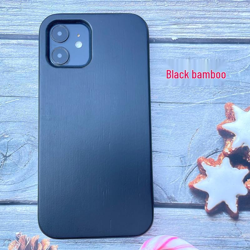 Retro-Stil Holz iPhone 12/12 Pro Max Grafikdesign Schutzhülle