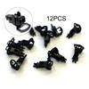 12 Pieces Train Coupler Accessories 1/160 Scale Professional Portable Model Railway Parts