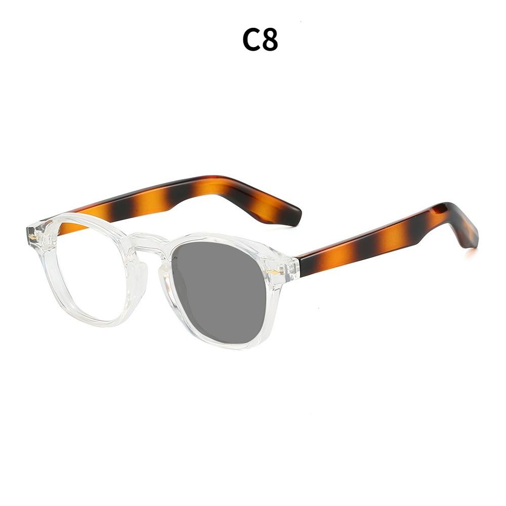 Women's Eyewear, Men's and Women's Fashion Square Photochromic Glasses