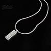 Exquisite Crafted Jewelry Bar Pendant Necklace for Men Geometric Stick
