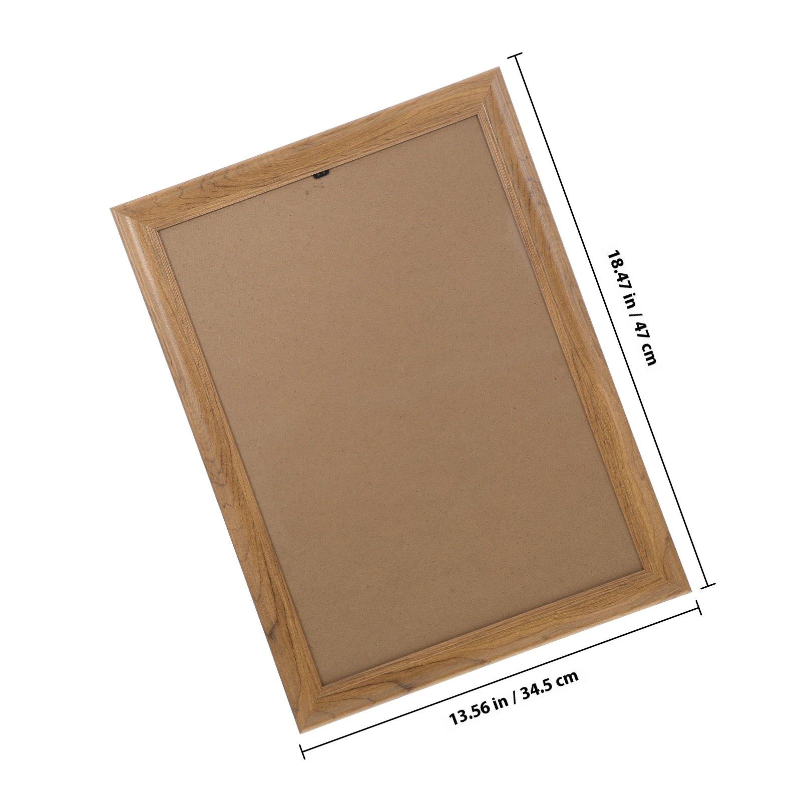 

A3 Большая деревянная фоторамка Настенное крепление Для эскизов Пазлов Постеров Рустикальный коричневый Винтажный Натуральный Декор Рамка Домашнее Настенное искусство