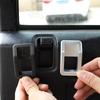 Aluminum Car Internal Door Latch Outside Frame Handle Decoration Cover For Land Rover Defender 90 110 2004-2018 Car Accessories