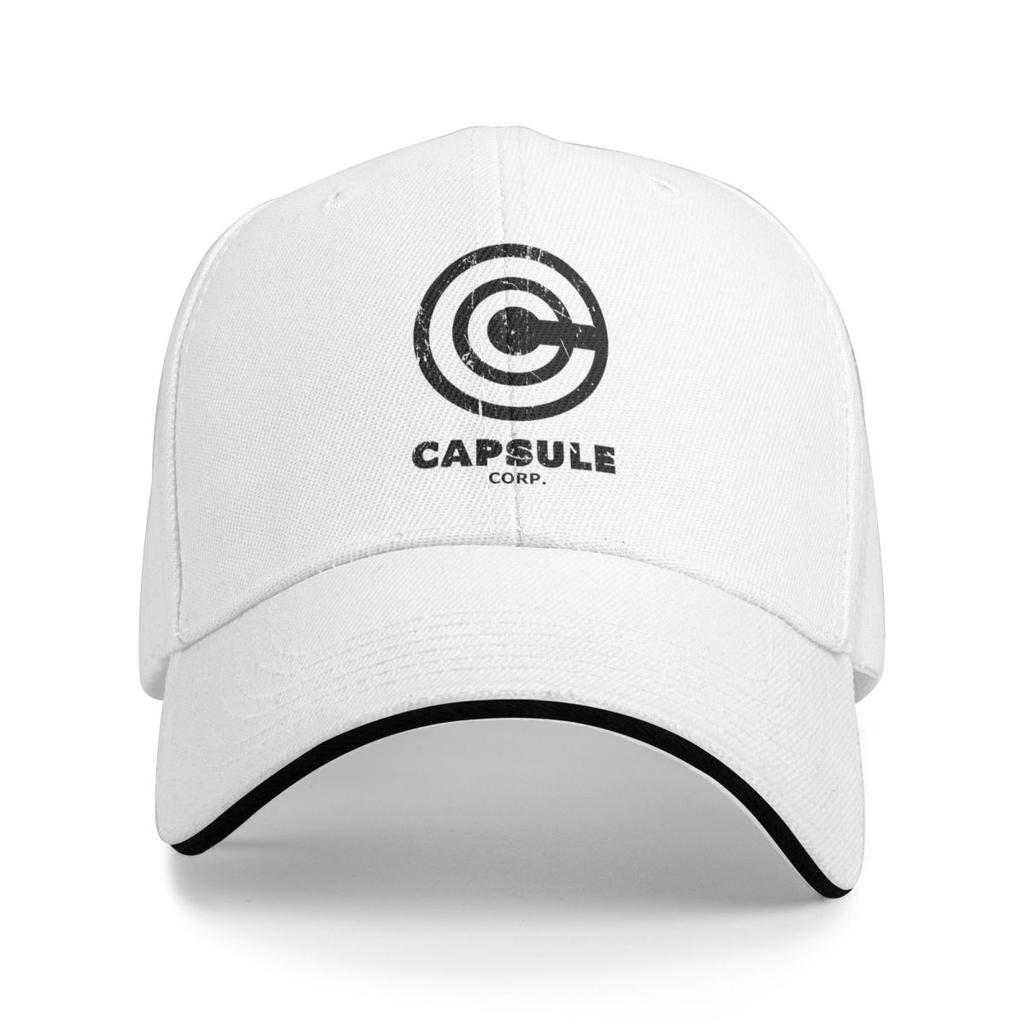 Capsule Corp Logo Baseballkappen Snapback Baseballmützen Atmungsaktiv Lässig Kappe Outdoor für Männer und Frauen