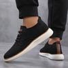 2026 Spring New Men's Fly Weave Design Breathable Casual Loafer Shoes Comfortable Shallow Mouth N Slip Fashi Trend Sneakers