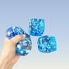 Cubetti di Ghiaccio Fiocco di Neve Squishy, Lento Ritorno, Giocattolo Sensoriale Fidget, Cubetti di Ghiaccio Morbidi, Sollievo dallo Stress, Giocattolo da Spremere, Esercizio per le Mani, Strumento Calmante