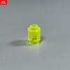10pcs MOC Bricks Round Brick 1x1 Transparent Clear 3062 18860 30068 Educational Building Blocks Toys Kids Gifts