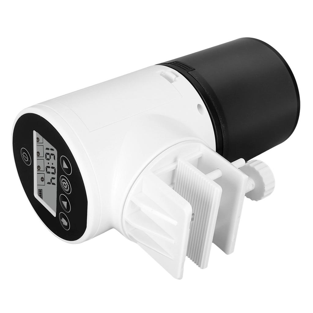 Automatischer Fischfutterautomat Wasserdicht Einstellbar Intelligent Leise Auto Fischfutter Zeitschaltuhr Spender für