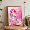 Disney Oil Painting Kit Painting Mermaid Ariel Home Bedroom Wall Decor Gift