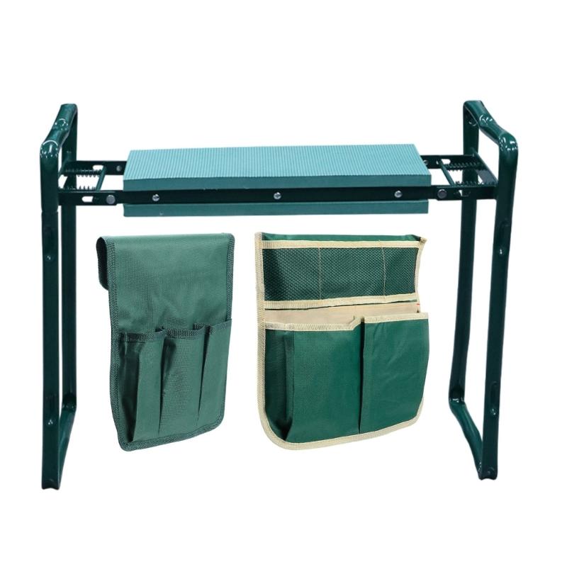 Portable Garden Kneeler Tool Bag Garden Storage Bag Tool for Knee Stool Gardening Tool Cart Flatbed Storage Bag