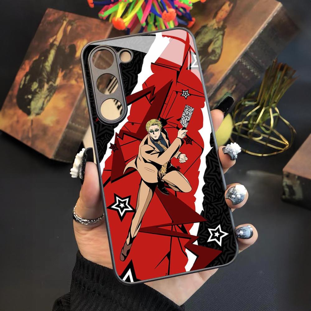Kento Nanami Jujutsu Kaisen Phone Case For Samsung Galaxy S26 S25 S24 S23 S22 S20 S21 Ultra Plus Fe Colored Silver Cover