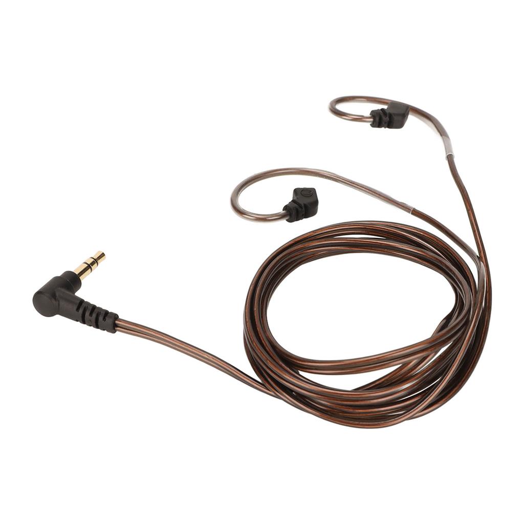 Headphone Sound Cable Noise Reduction Replacement Headphone Upgrade Cable for 2 Pin 0.78mm Headphones
