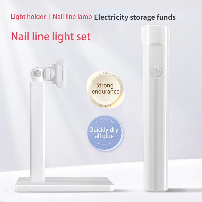 Handheld Portable Mini Nail Dryer And Support Fast Curing For Color Gel Quick Dry Nail Art Curing Gel Polish Nail Glue