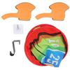Axe Throwing Toy Set Indoor and Outdoor Foam Axe Throwing Game for Boy Children Sticky Target Child's Toy Rubber Axe Throwing Toy
