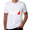 Mass Effect N7 Tshirt Antiwrinkle Short Sleeve Tshirt