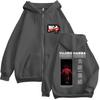 Japanese Anime Baki Hanma The Grappler Zip Up Hoodie Men Women Harajuku Fashion Vintage Sportwear Jackets Male
