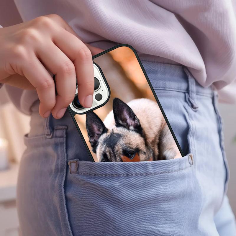 

Belgian Malinois Puppy Dog Phone Case For iPhone 17 Air 15 16e 14 13 Pro Max Coque 12 11 Pro Max PLUS cover iPhone 16pro