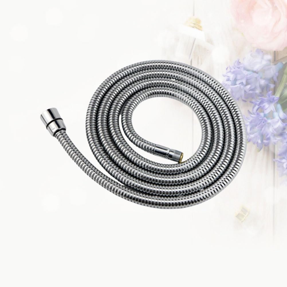 

Шланг для кухонного смесителя, Шланг для душа Сверхдлинный 59 дюймов Гибкий Замена для душа из нержавеющей стали с латунной вставкой и цельным резиновым кольцом - Прочный &