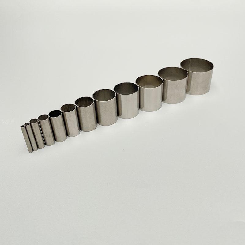 Ultra-Light Stainless Steel Round Clay Cutter and Embossing Tool for Polymer and Colored Clay